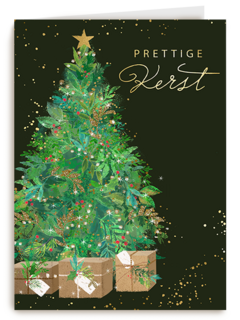 Kerstbomen prettige kerst