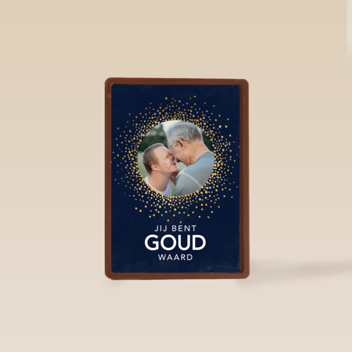 vaderdag fotokaart jij bent goud waard