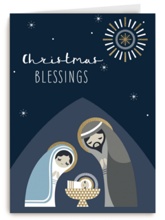 Kerststal religieus hip