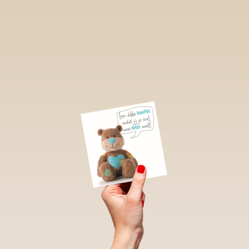 Een berenknuffel voor jou