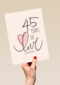 45 years of love