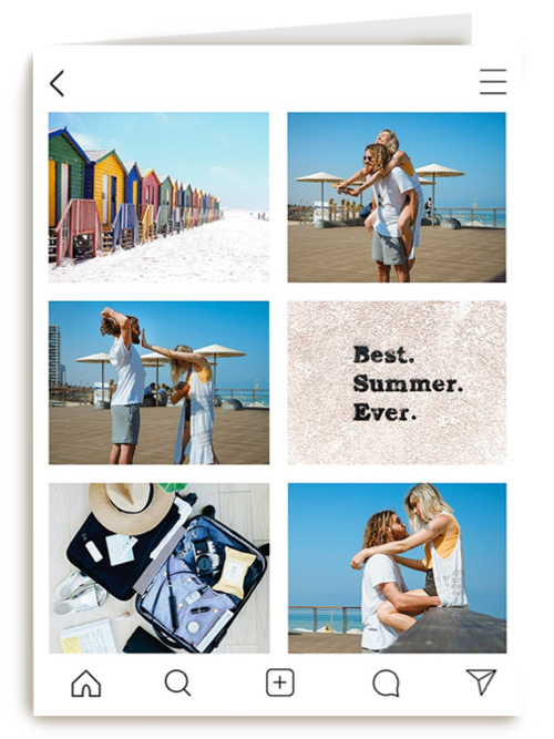 summervibes fotokaart