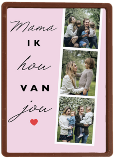 moederdag fotokaart hip mama ik hou van jou
