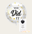 Ballon You Did It Met Brievenbus Snoep Hartjes Hartstikke Gefeliciteerd