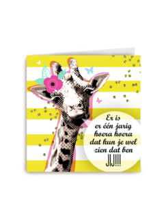 giraffe verjaardag