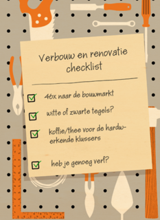 verhuisd kaart checklist verbouwing