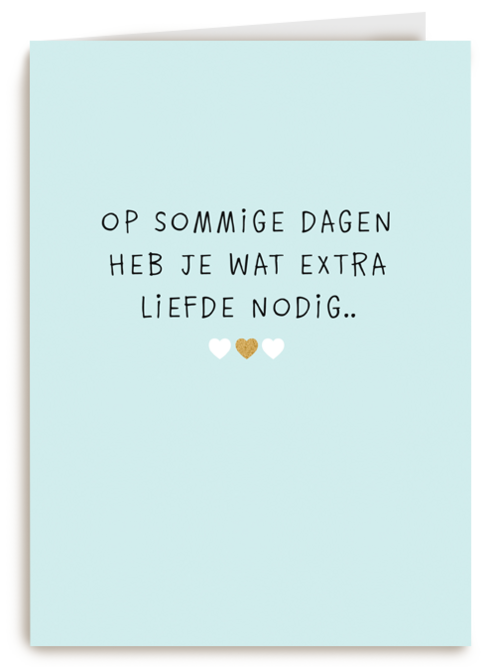 vaderdag kaart hip op sommige dagen heb je wat extra liefde nodig