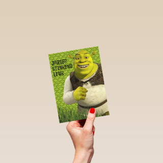 Shrek Jarig Stinkend Leuk