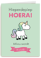 hierperdepiep hoera unicorn