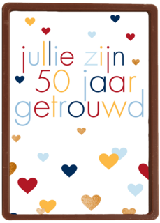 Jullie zijn 50 jaar getrouwd