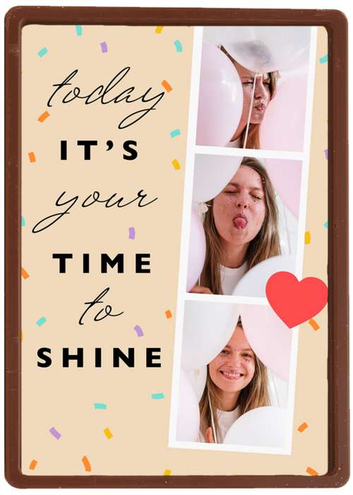 Verjaardagskaart Hallmark | Today Its Your Time To Shine Fotokaart