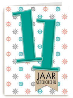 elf stuur blauw