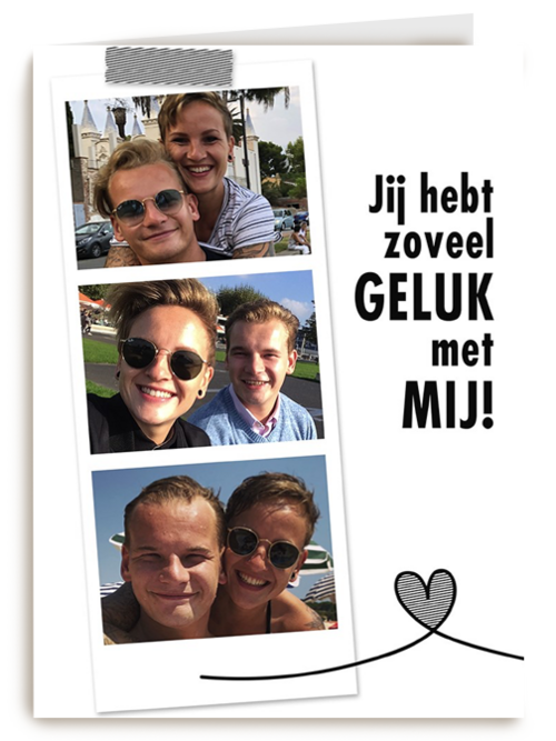 zoveel geluk met mij
