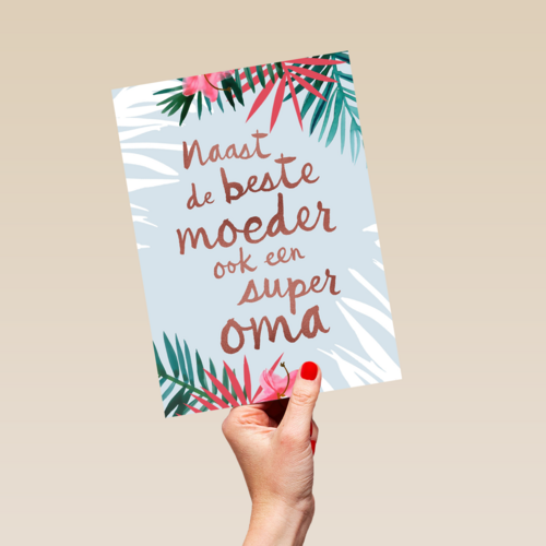 naast de beste moeder ook een superoma