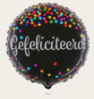 Ballon Gefeliciteerd Confetti