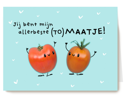 Kaart Hallmark | Vriendschap Valentijn | Vriendschap Kaart Klassiek Jij Bent Mijn Allerbeste Tomaatje