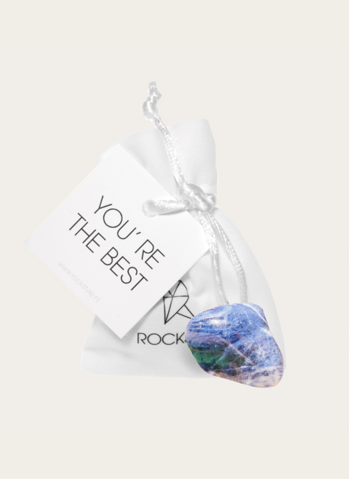 Edelsteen Je Bent De Beste Sodaliet | Rockstyle Cadeau Woonaccessoires |