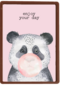 verjaardag kaart hip panda enjoy your day