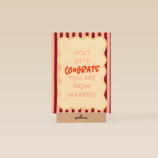 Holy Sht Congrats Married