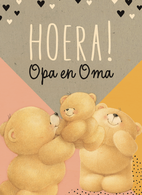 forever friends hoera op en oma van een kleindochter