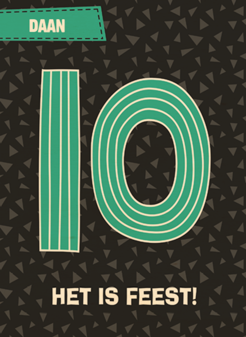 10 jaar het is feest