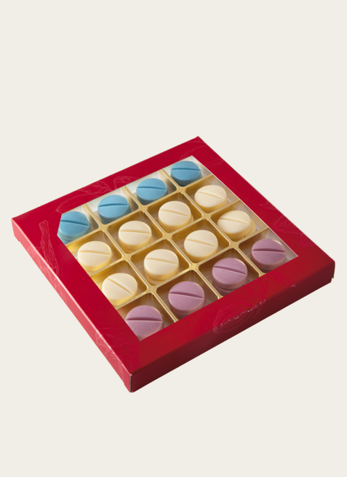 Melkchocolade Beterschap Pillen | Hallmark Cadeau Chocolade |