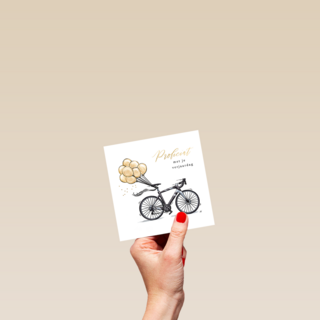 Anna Wijnands Proficiat fiets