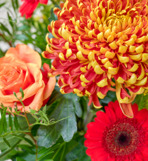Boeket Bloemen Festive Fall