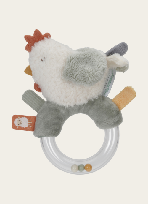 Little Dutch Ringrammelaar Kip Little Farm | Little Dutch Cadeau Baby |