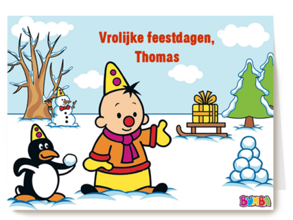 bumba in the snow