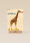 hoera met deze giraffe met confetti