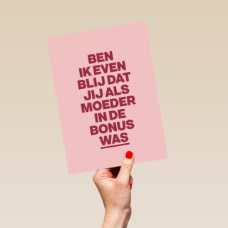 Moeders in de bonus AndC