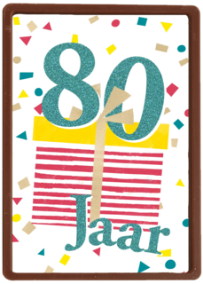 verjaardagskaart man vrouw 80 jaar