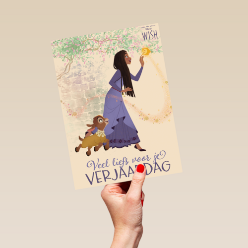 Disney wish veel liefs verjaardagskaart
