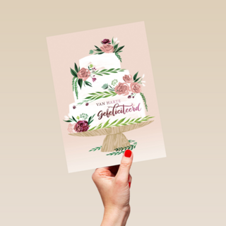 botanical van harte gefeliciteerd met jullie huwelijk