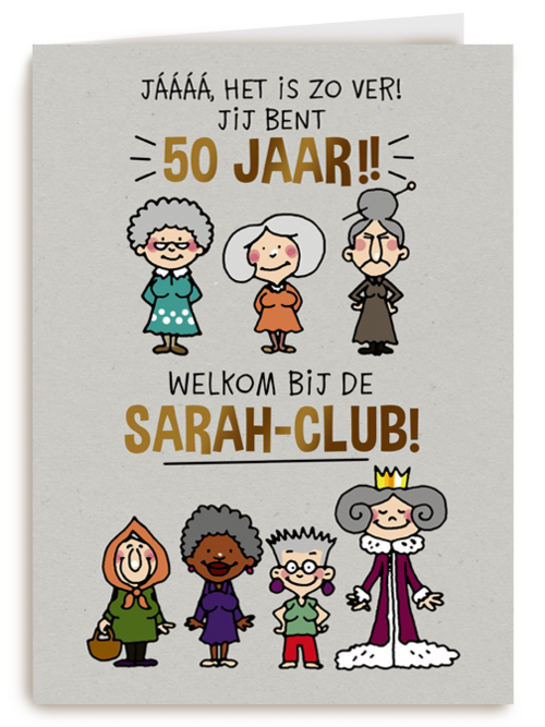 welkom bij de sarah club