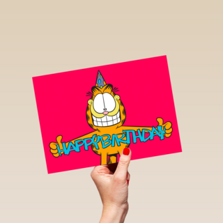 Garfield Happy Birthday