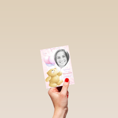 fotokaart forever friends hiep hiep hoera
