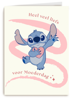 Heel veel liefs Moederdag Disney Stitch