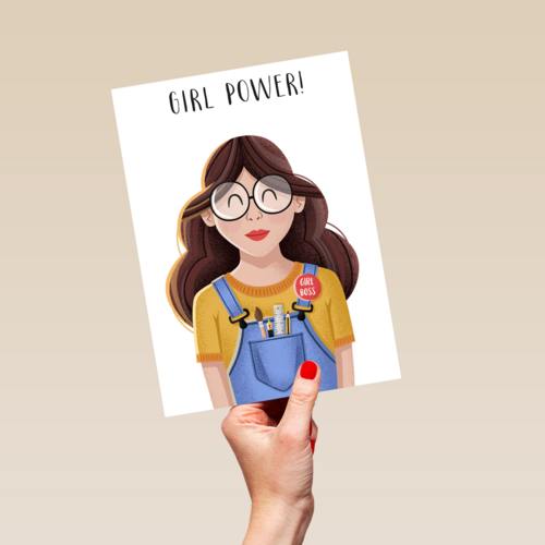girl power powervrouw