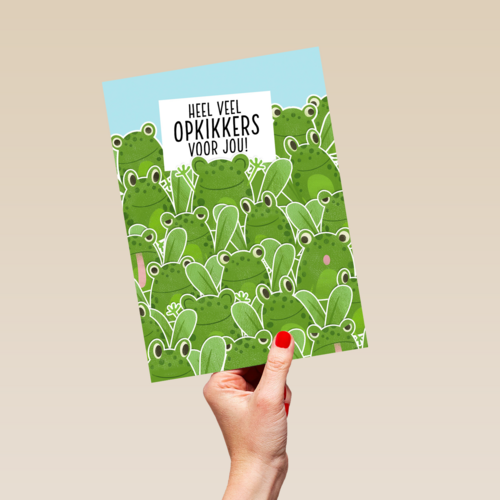 Beterschapskaart Heel veel opkikkers