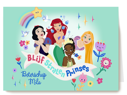 Disney Beterschap Blijf Stralen Prinses