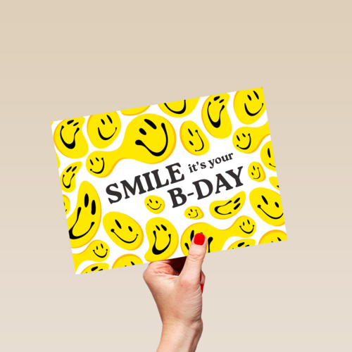 Smile its your bday