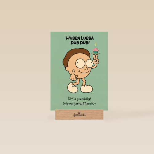 Rick Morty Wubba Lubba Dub Dub