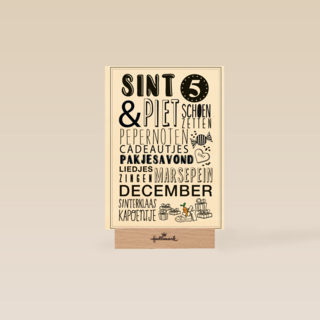 Sinterklaaskaart 5 december