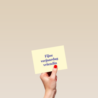verjaardagskaart vrouw hip fijne verjaardag vriendin
