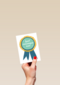 Bedankt kaart thuiswerken best collegue ever groen
