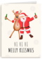 hi hi hi melly klismus met de kerstman