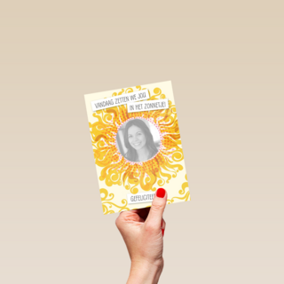 vandaag zetten we jij met deze fotokaart in het zonnetje
