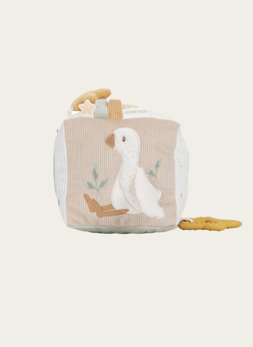 Little Dutch Activiteitenkubus Newborn Naturals | Little Dutch Cadeau Baby |